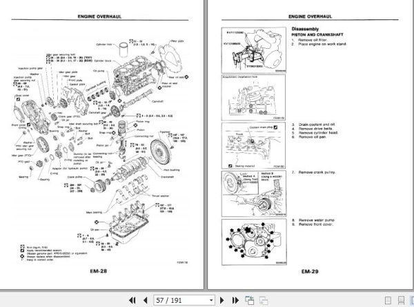 Nissan Engine TD27 Service Manual 2012 EN 2