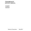 Okamura Transmission Y53400X Y53410X Service Manual 2013 EN 1
