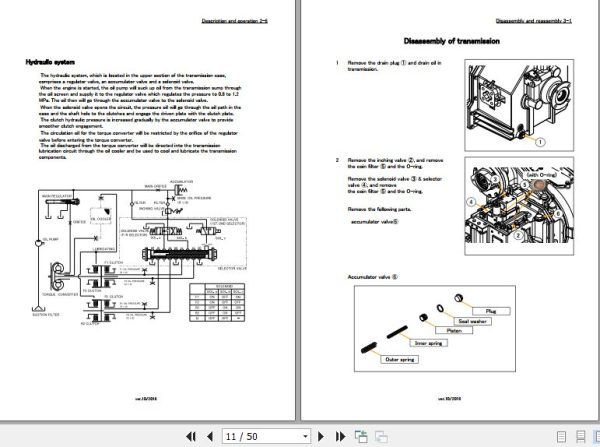 Okamura Transmission Y53490X Y53500X Y53510X Service Manual 2016 EN 2