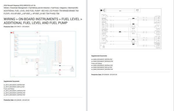 Renault 2024 Electrical Wiring Diagrams Collection 7