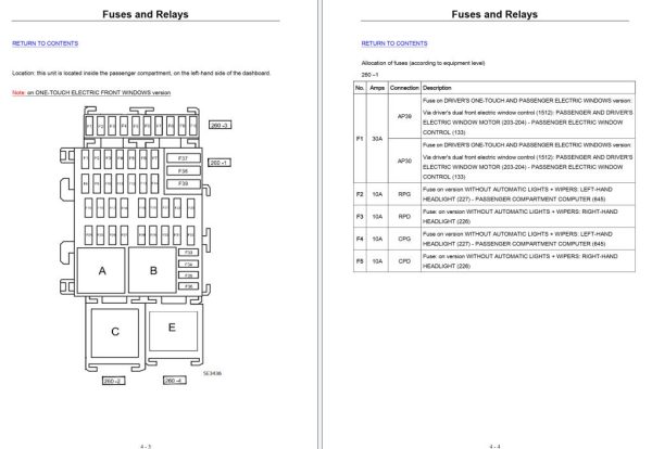 Renault 2024 Electrical Wiring Diagrams Collection 8