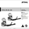 STIHL Sprayer SR430 SR450 Instruction Manual 1