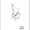 Sennebogen Duty Cycle Crawler Crane 690.5.216 Spare Parts Catalog EN DE 1