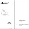 Sennebogen Telehandler 825 Spare Parts Catalog EN DE 1