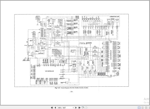 TCM Forklift Acroba FA15D FA20D FA25D FA30D FA40D Service Manual SEF 09KAE 4