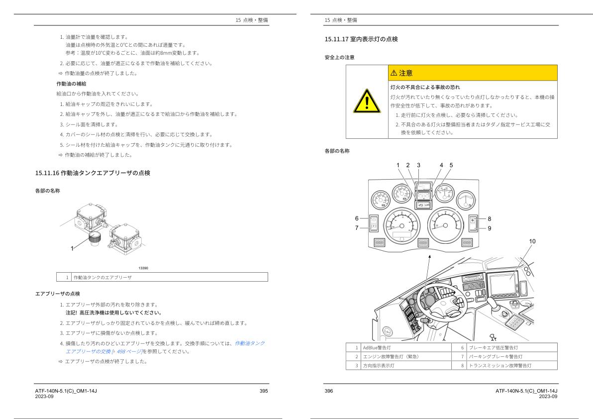 Tadano Carrier ATF 140N 5.1 Operation Manual ATF 140N 5.1C OM1 14J 2023 JP 2