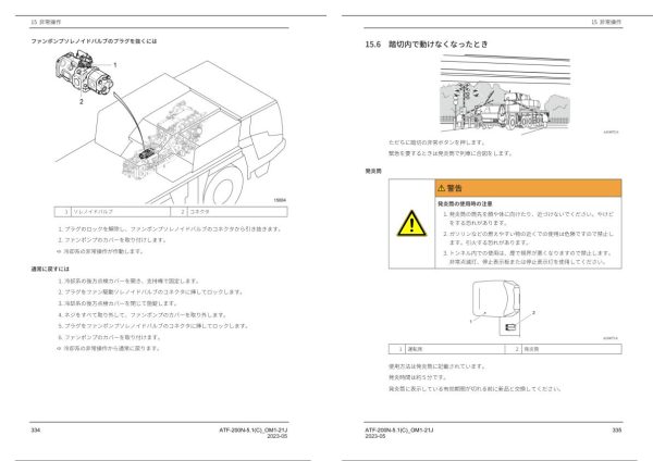 Tadano Carrier ATF 200N 5.1 Operation Manual ATF 200N 5.1C OM1 21J 2023 JP 2