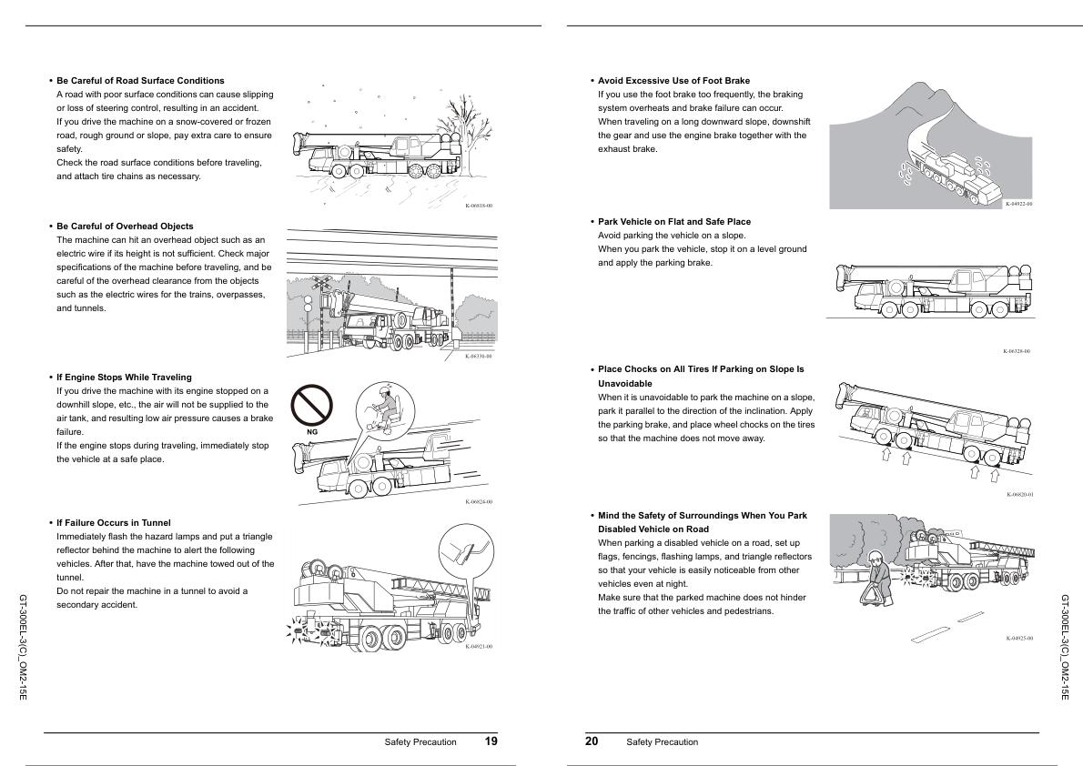 Tadano Carrier GT 300EL 3 Operation Manual GT 300EL 3C OM2 15E 2023 2