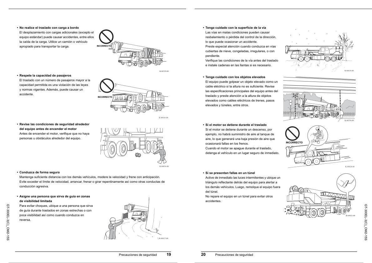 Tadano Carrier GT 300EL 3 Operation Manual GT 300EL 3C OM2 15S 2023 ES 2
