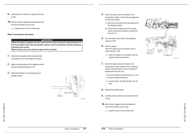 Tadano Carrier GT 600EL 3 Operation Manual GT 600EL 3C OM1 1AE 2023 2