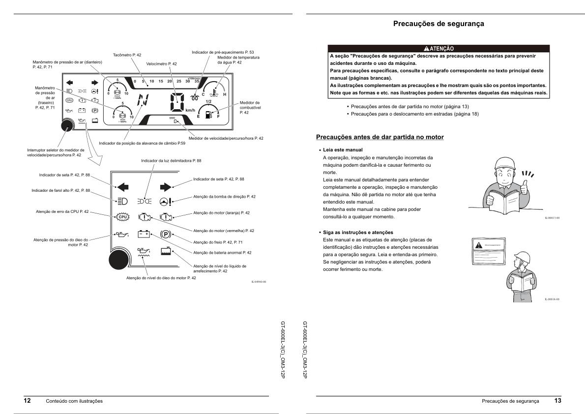 Tadano Carrier GT 600EL 3 Operation Manual GT 600EL 3C OM3 12P 2023 PT 2
