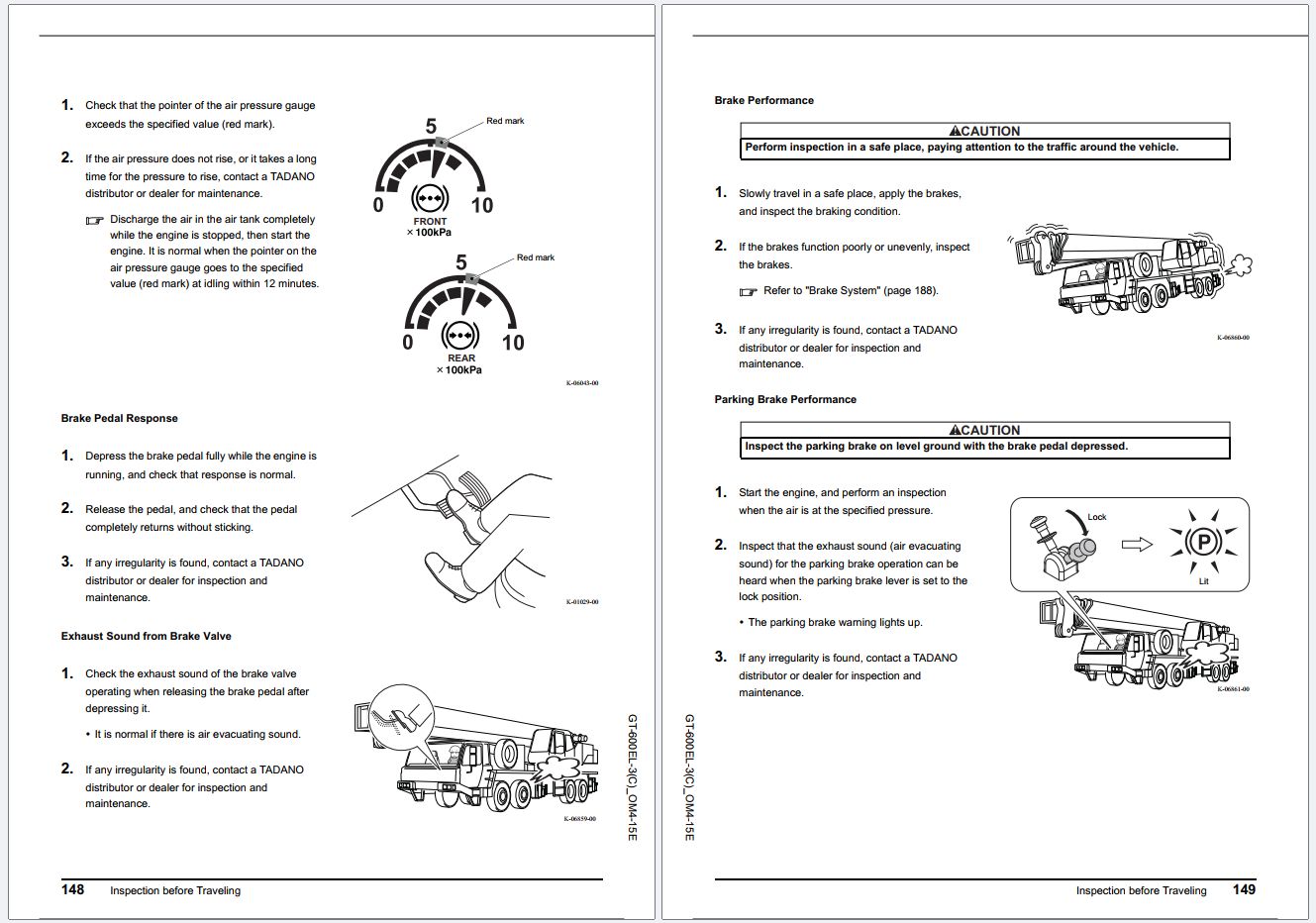 Tadano Carrier GT 600EL 3 Operation Manual GT 600EL 3C OM4 15E 2023 2