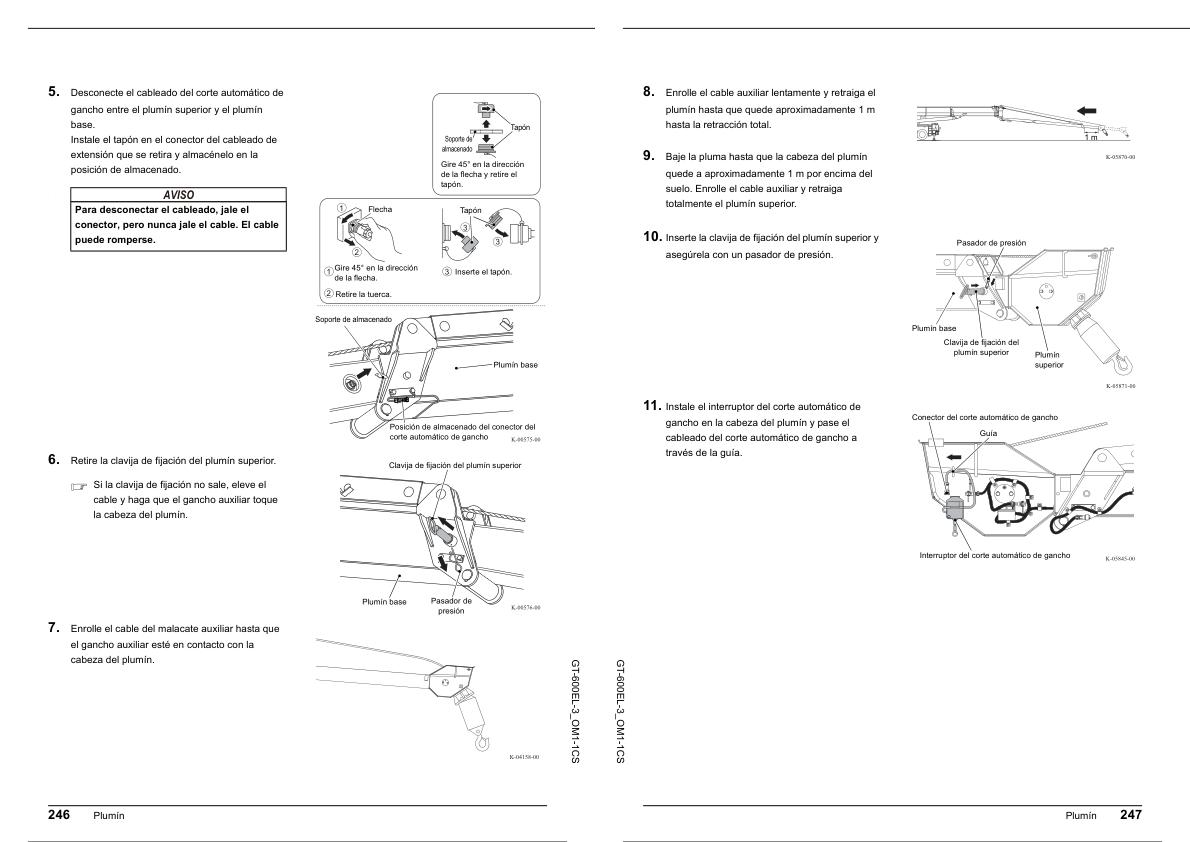 Tadano Carrier GT 600EL 3 Operation Manual GT 600EL 3 OM1 1CS 2023 ES 2