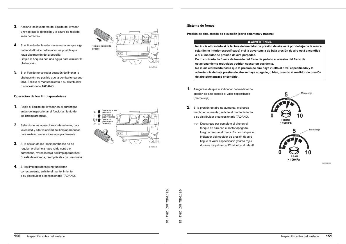 Tadano Carrier GT 750EL 3 Operation Manual GT 750EL 3C OM2 12S 2023 ES 2