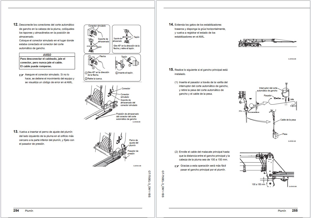 Tadano Carrier GT 750EL 3 Operation Manual GT 750EL 3 OM1 1BS 2023 ES 2
