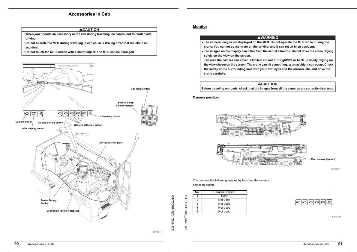 Tadano Carrier GT 750ER 3 Operation Manual GT 750ER 3C OM2 12E 2023 2
