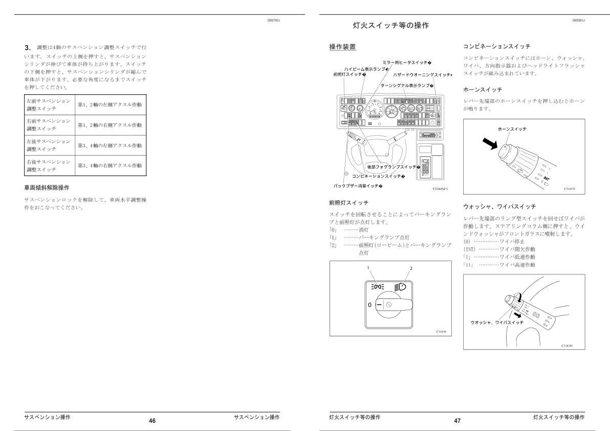 Tadano Carrier RTF101 4 Operation Manual RTF101 4 O3 1J 2009 JP 2