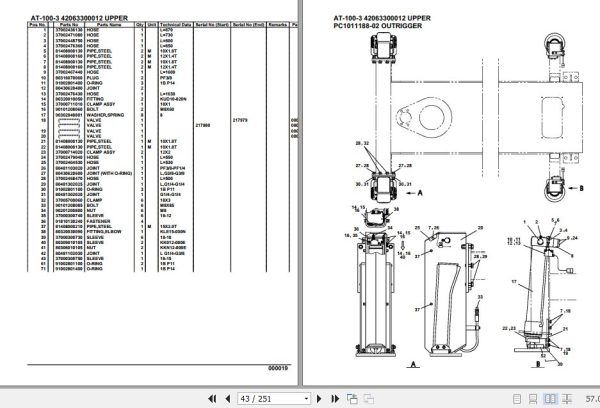 Tadano Crane AT 100 3 Parts Catalog 2