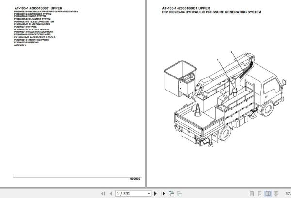 Tadano Crane AT 105 1 Parts Catalog 1