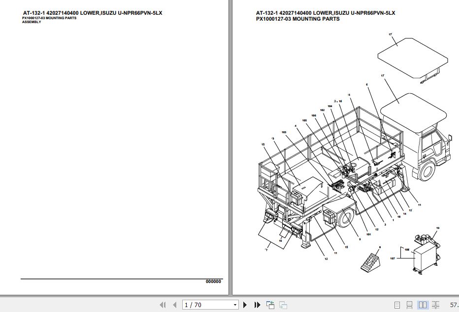 Tadano Crane AT 132 1 Parts Catalog 1
