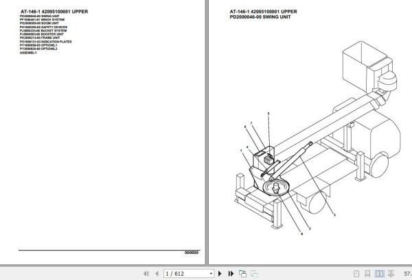 Tadano Crane AT 146 1 Parts Catalog 1