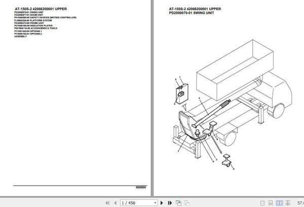 Tadano Crane AT 150S 2 Parts Catalog 1