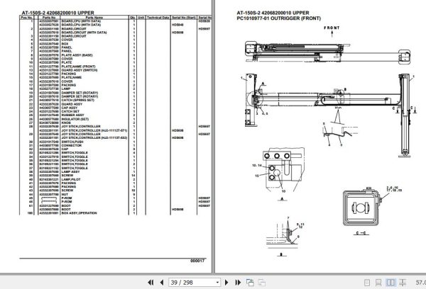 Tadano Crane AT 150S 2 Parts Catalog 2