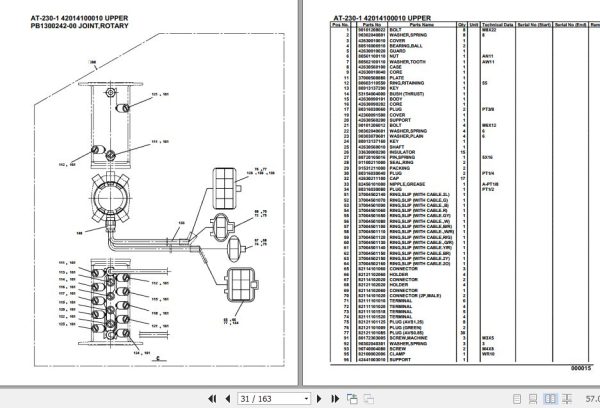 Tadano Crane AT 230 1 Parts Catalog 2
