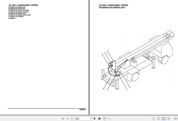 Tadano Crane AT 240 1 Parts Catalog 1