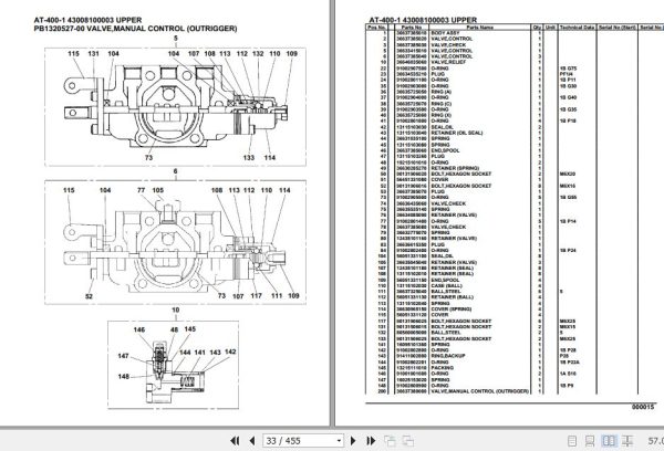 Tadano Crane AT 400 1 Parts Catalog 2