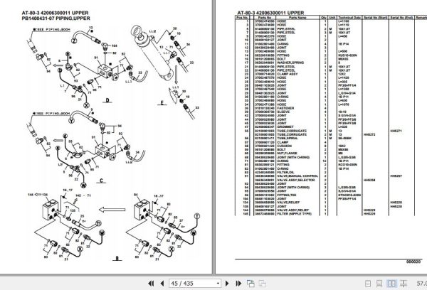 Tadano Crane AT 80 3 Parts Catalog 2