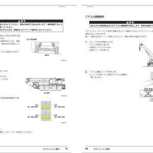 Tadano Crane ATF 100G4J 1 Operation Manual ATF100G 4 OM1 18J 2