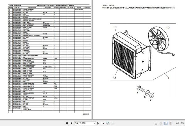 Tadano Crane ATF 110G 5 2035101 20035999 Parts Catalog 2