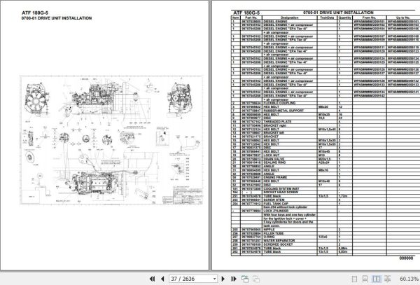 Tadano Crane ATF 180G 5 Parts Catalog 2