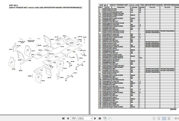 Tadano Crane ATF 45 3 Parts Catalog 2