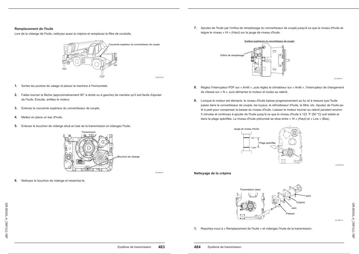 Tadano Crane GR 800XL 4 Operation Manual GR 800XL 4 OM1U 1BF 2