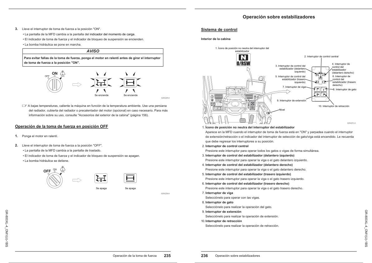 Tadano Crane GR 800XL 4 Operation Manual GR 800XL 4 OM1U 1BS 2