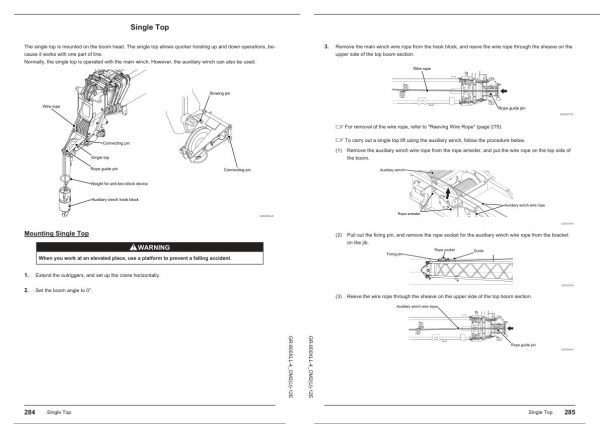 Tadano Crane GR 800XLL 4 Operation Manual GR 800XLL 4 OM2U 12E 2023 2