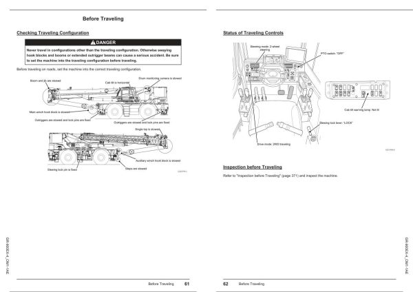 Tadano Crane GR 900EX 4 Operation Manual GR 900EX 4 OM1 1AE 2023 2