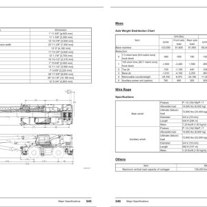 Tadano Crane GR 900XLL 4 Operation Manual GR 900XLL 4 OM1U 17E 2023 2
