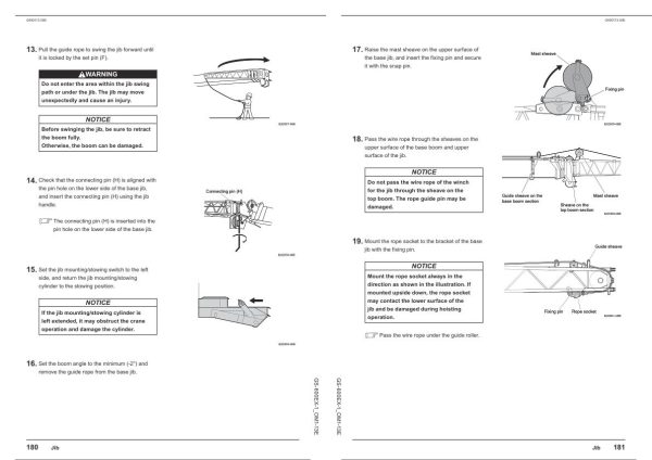 Tadano Crane GS 600EX 1 Operation Manual GS 600EX 1 OM1 13E 2014 2