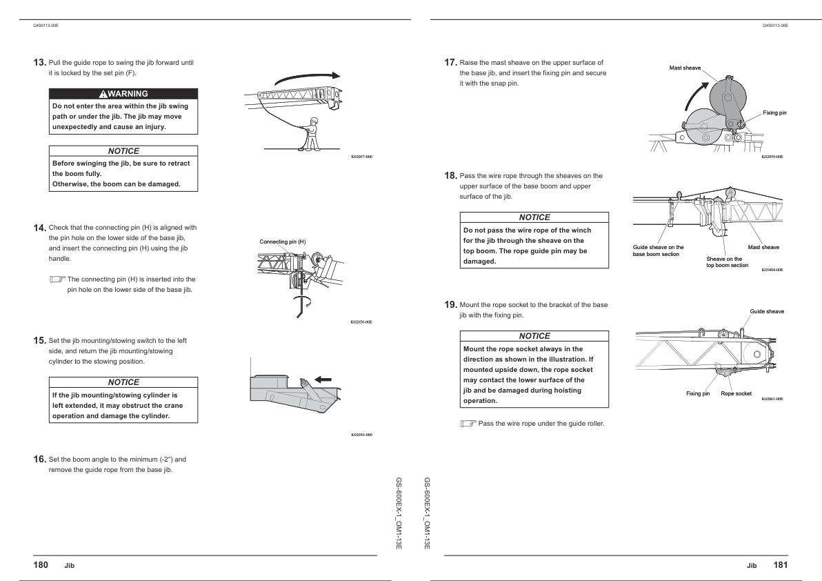 Tadano Crane GS 600EX 1 Operation Manual GS 600EX 1 OM1 13E 2014 2