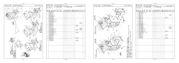 Tadano Crane GT 300EL 3 Parts Catalog GR 550XLL 3 P1 3EJ 2023 EN JP 2