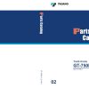 Tadano Crane GT 750EL 3 Parts Catalog GR 1000XL 4 P1U 2EJ EN JP 1