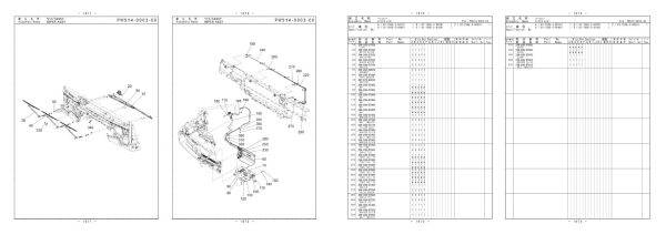 Tadano Crane GT 750EL 3 Parts Catalog GR 1000XL 4 P1U 2EJ EN JP 2