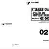 Tadano Crane OC 200E Operation Manual OC 200E 1 O 02 2000 1