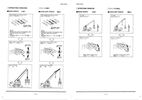 Tadano Crane TG 1200MG 1 Operation Manual TG 1200MG 11 O 01 2000 EN JP 2