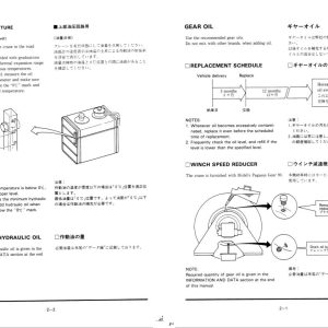 Tadano Crane TG 1200MG 1 Operation Manual TG 1200MG 1 O 01 2000 EN JP 2