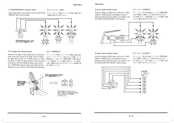 Tadano Crane TG 1600M 1 Operation Manual TG 1600M 11 O 01 2000 EN JP 2