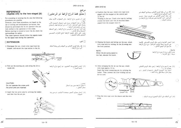 Tadano Crane TG 500E 1 Operation Manual TG 500E 1 O 04A 1982 EN AR 2